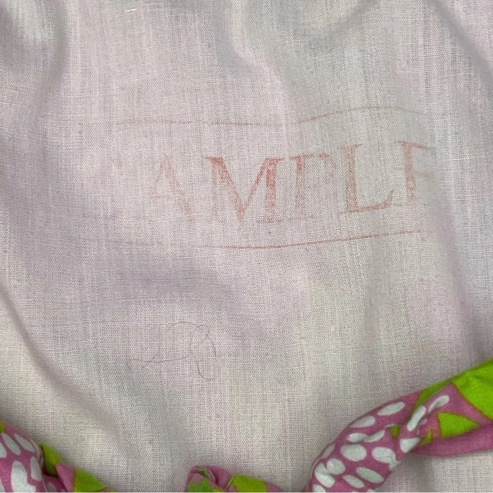 Vintage Y2K soleil Lily Pulitzer floral strapless dress - Picture 2 of 3